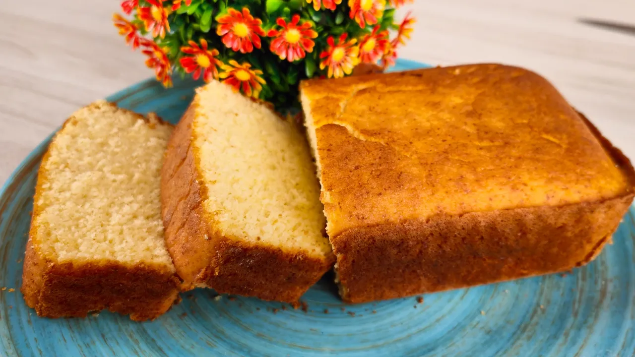 Bolo de Liquidificador Sem Trigo e Sem Lactose