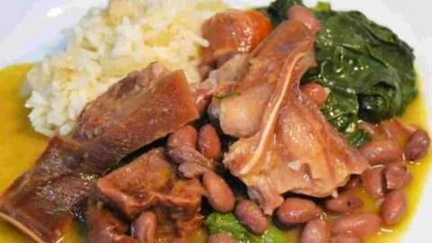 Receita Tradicional Feijoada à Transmontana a Portuguesa