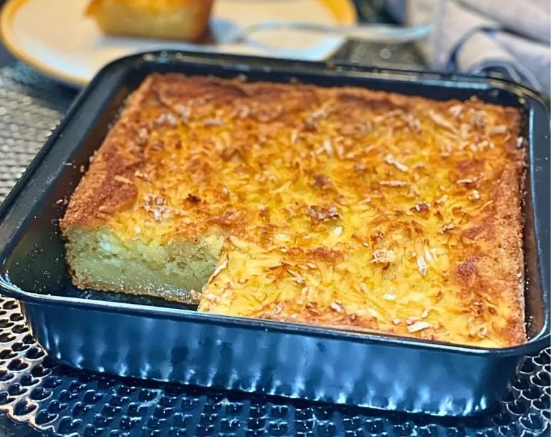 Receita de Bolo de Aipim Simples no Liquidificador