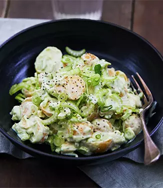 Salada de Batata com Abacate
