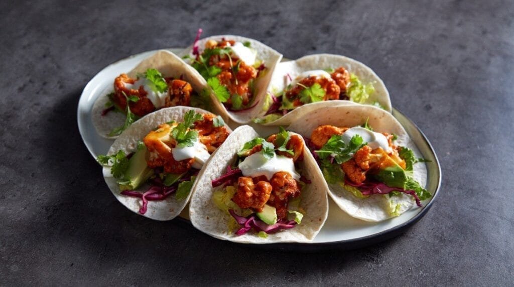 Tacos Veganos de Batata Doce