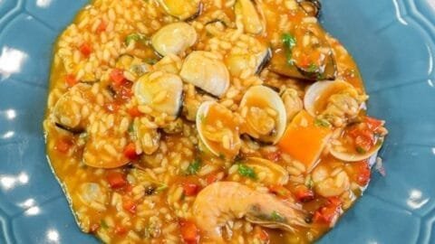 Receita de Arroz de Marisco