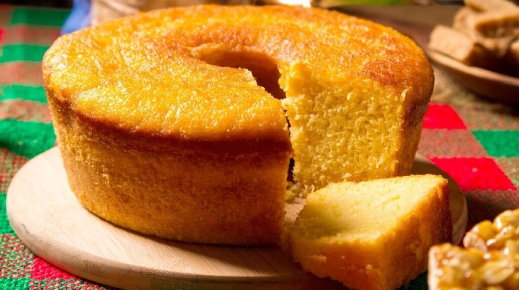 Receita de Bolo de Fubá Fofinho da Vovó