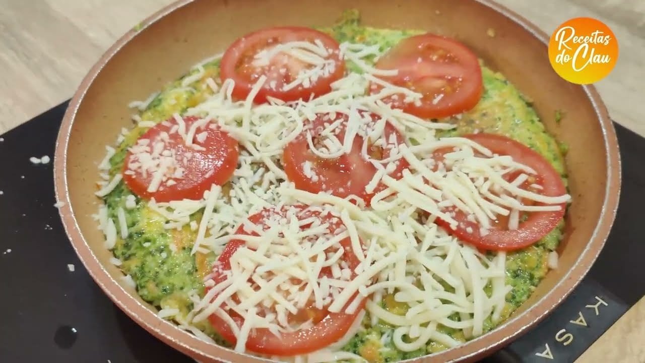 Pizza Low Carb Incrível