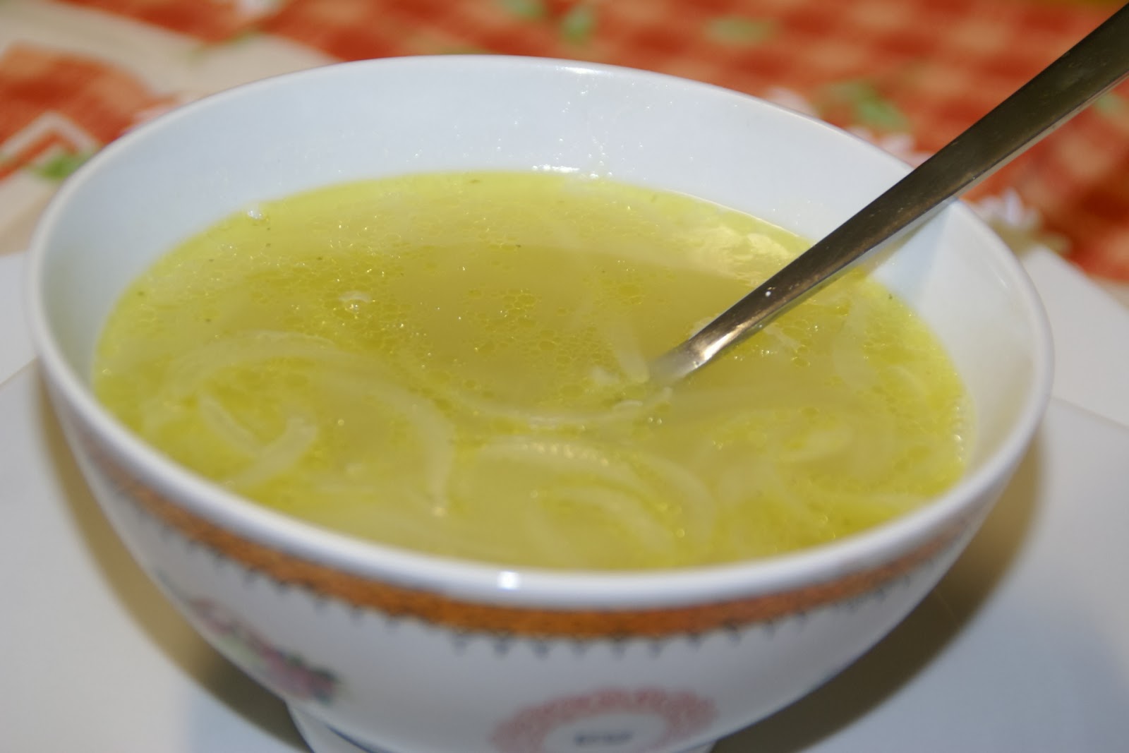 Receita de Sopa de Cebola Simples