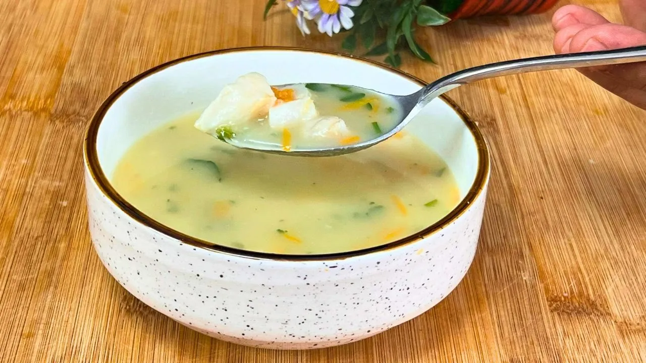 Sopa de Peixe Simples Receita Fácil