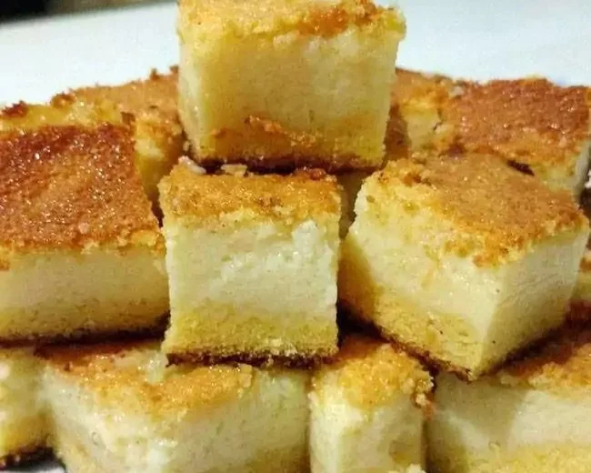 Bolo de Fubá Cremoso Sem Queijo