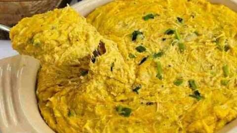 Receita Vatapá de Frango Simples com pão