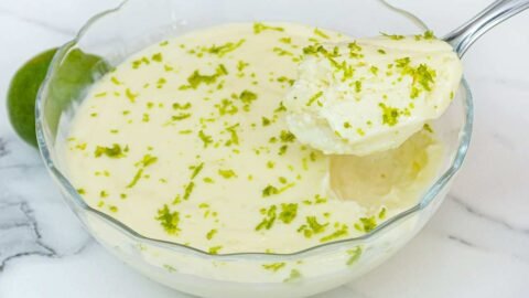 Mousse de limão rápido