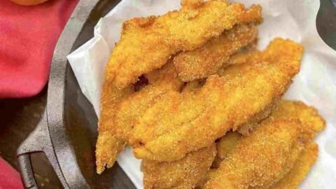 Receita de Filé de Tilápia Frito Empanado com Fubá