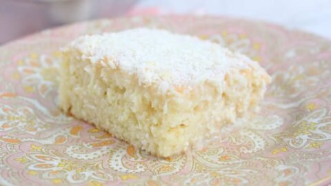 Receita de bolo gelado de coco