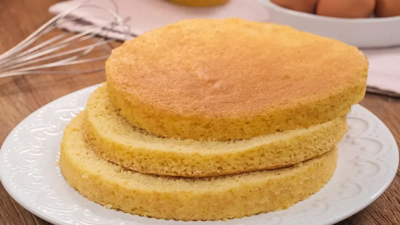 Pão de Ló Caseiro Fácil Massa fofinha 4.9 (87)