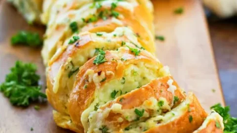 Receita pão de alho churrasco