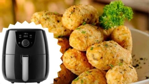 Receita de Bolinho de Arroz na Airfryer