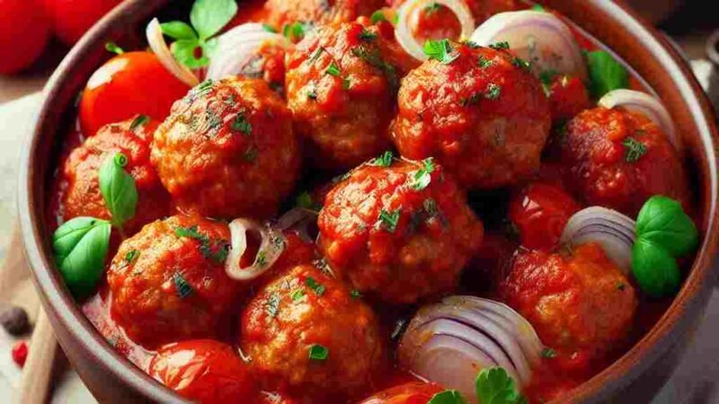 Almôndegas ao Molho de Tomate: Rápidas, Fáceis e Deliciosas 4.8 (6)