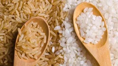 arroz branco arroz integral
