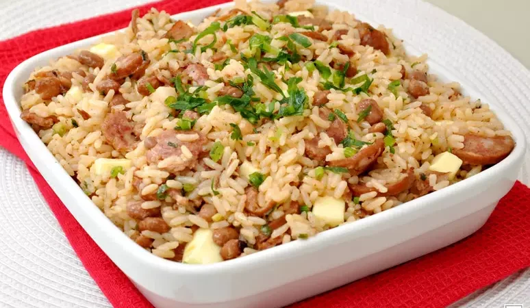 Receita de Baião de Dois Tradicional Nordestino Sequinho 4.9 (7)