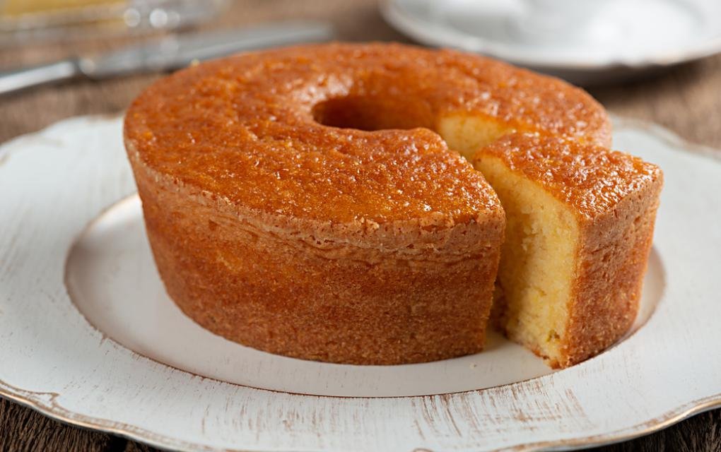 Bolo de Banana de Liquidificador