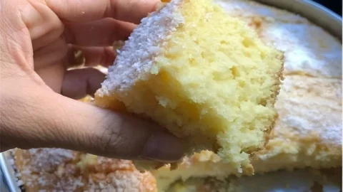 receita de bolo de coco simples