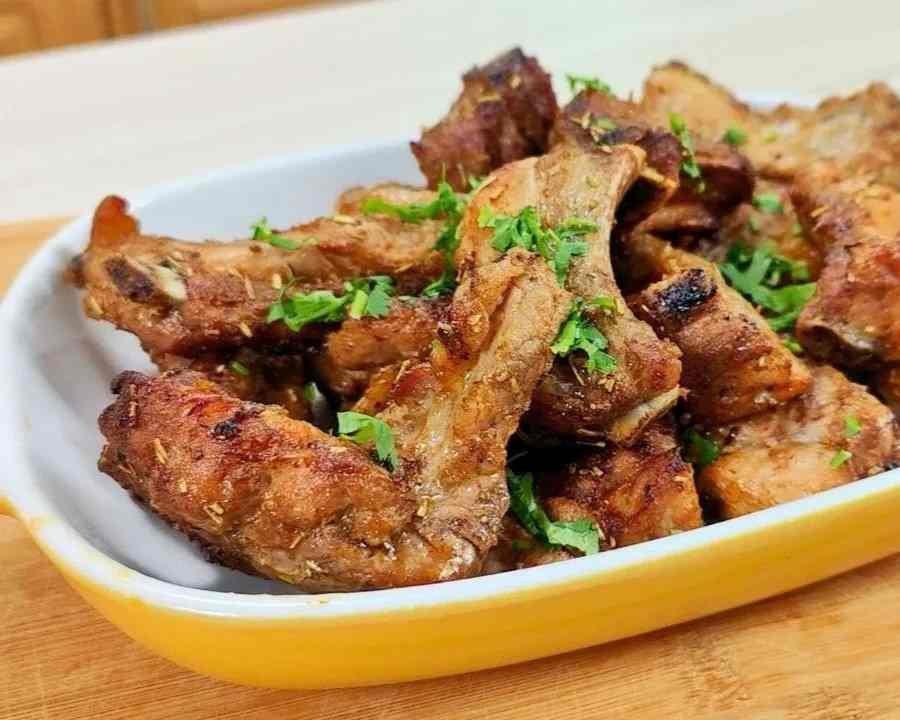 Costelinha de Porco na Airfryer