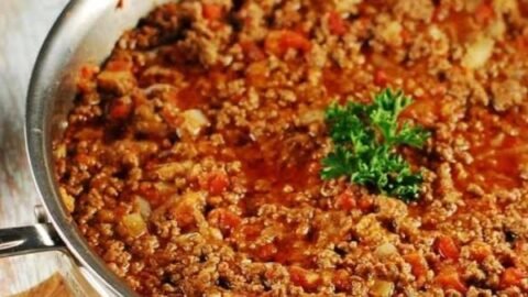 como fazer carne moida