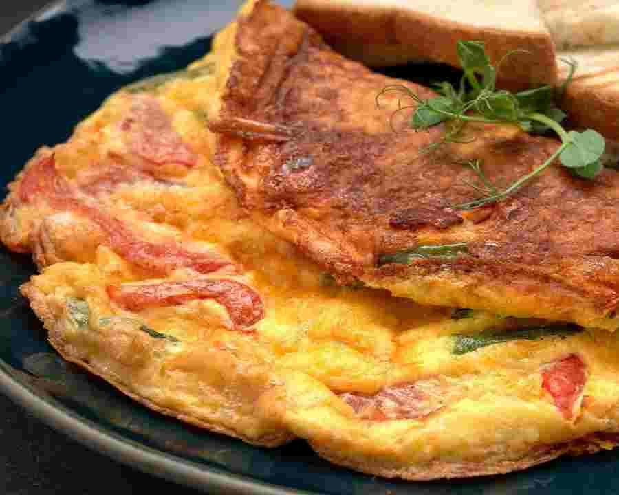 Omelete de Sardinha com Ovo