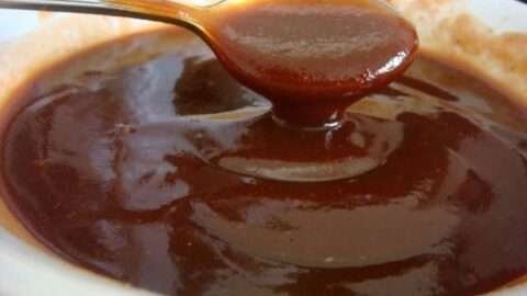 molho barbecue caseiro simples e facil