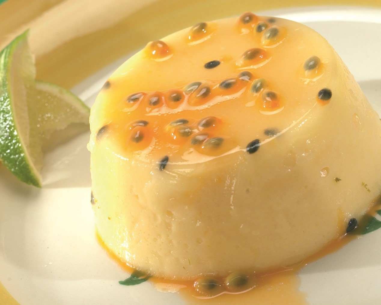Mousse de Maracujá com Gelatina