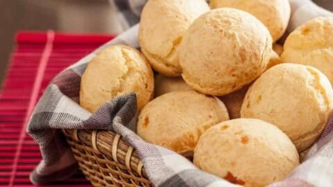 pão de queijo sem queijo