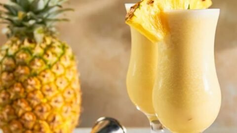 piña colada receita sem álcool