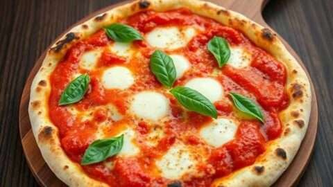 receita de pizza caseira simples e rápida