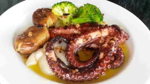 polvo a lagareiro com batata a murro