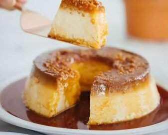 recieta de pudim de tapioca cremoso