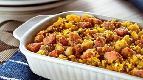 receita com linguiça toscana