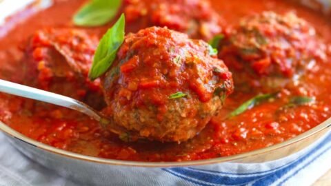 receita de Receita de Almôndegas Suculentas e Perfeitas para Almoço