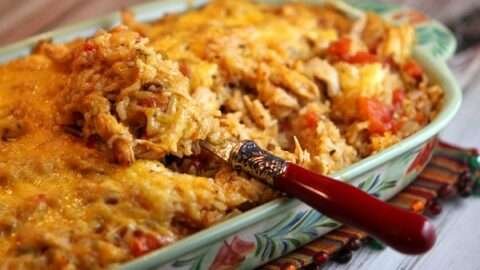 receita de arroz de forno simples e barato