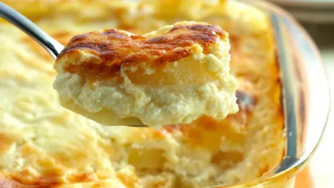 receita de batata gratinada no forno com creme de leite