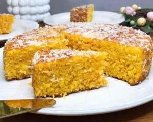 Receita de Bolo de Cenoura Húmido e Fofo sem Liquidificador