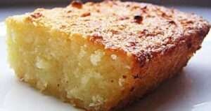 Receita de Bolo de Mandioca Simples (Sem Queijo)