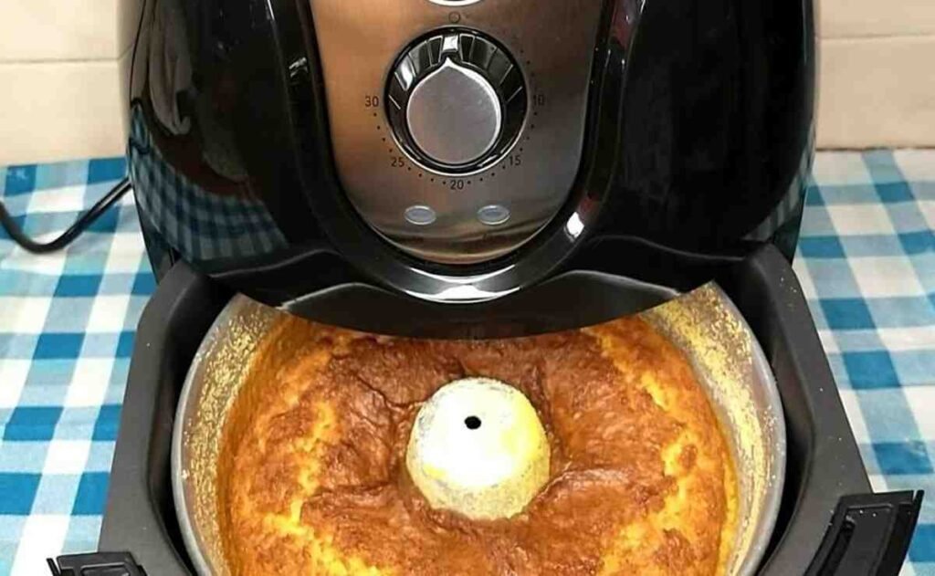 Receita de Bolo de Milho com Flocão na Airfryer