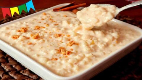 receita de canjica branca com amendoim