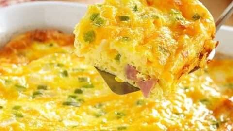 Omelete de Legumes Low Carb