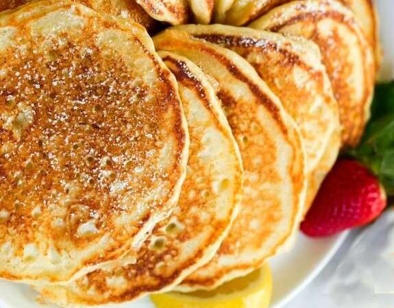 Receita de Panquecas Saudáveis Sem Banana 4.7 (45)