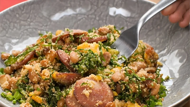 Receita Feijão Tropeiro Simples com Couve 5 (1)