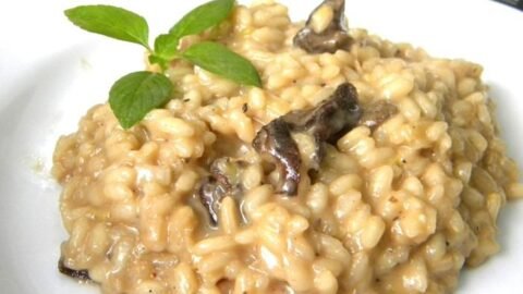 risoto de funghi seco receita