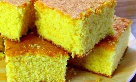 Bolo de fubá super fofo