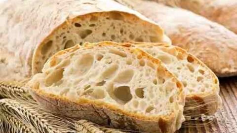 Receita de Ciabatta Crocante e Macio
