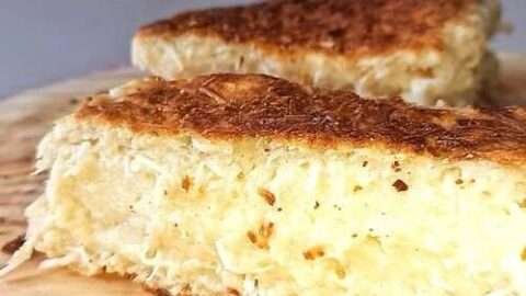 bolo de tapioca hidratada com coco