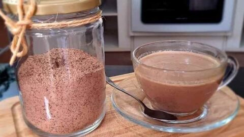 cappuccino caseiro sem leite em pó