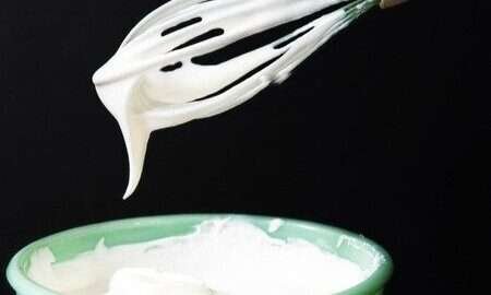 chantilly caseiro com clara de ovo e açúcar